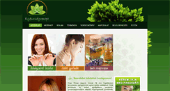 Desktop Screenshot of egeszsegrecept.hu